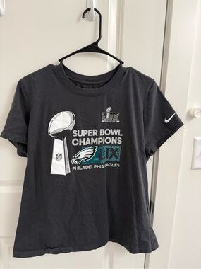 Nike Black Philadelphia Eagles Super Bowl Champions Tee